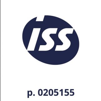 ISS Drone rekisteröintitarra 50x80mm