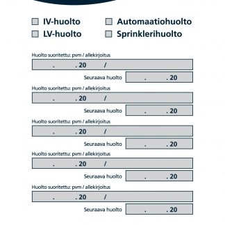 HUOLLETTU-tarra 100x160 mm