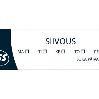 SIIVOUS -tarra 80x26 mm