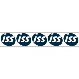 ISS Logotarrat arkilla 80x70mm (7kpl/arkki)