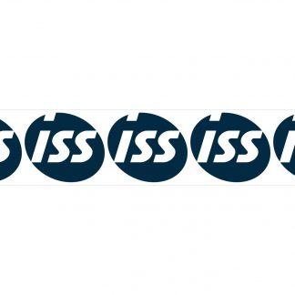 ISS Logotarra-arkki (sininen) 137x120 mm (5 kpl/ar