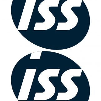 ISS Logotarra-arkki (sininen) 185x160 mm (2 kpl/ar