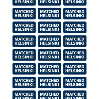 *Tarravihko Matched Helsinki 135 tarraa/vihko, 32x