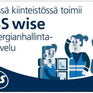 ISS Wise -tarra 100x70mm, ulkopuol. kiinnitys