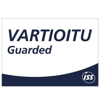 VARTIOITU -kyltti, 420x297 mm